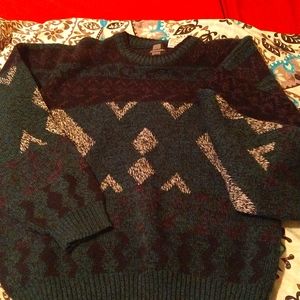 Throw back sweater